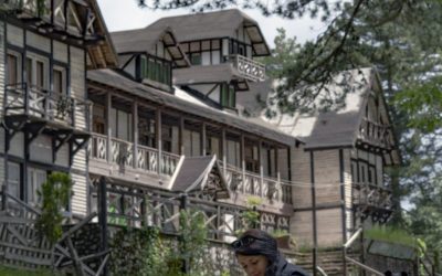 La bellezza e la bontà nel parco dell’Albergo delle Fate a Villaggio Mancuso.