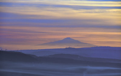 L’Etna visto dalla Sila