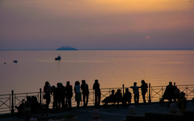 Scende la sera a Pizzo Calabro