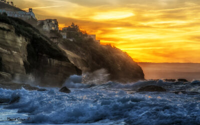 Pizzo Calabro al tramonto