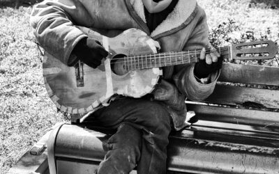 Carlos musicista di strada