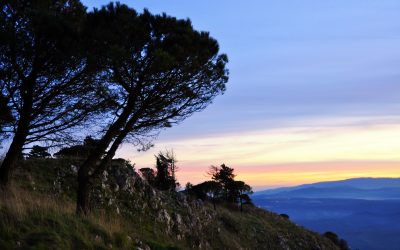 Una sera dal monte Tiriolo