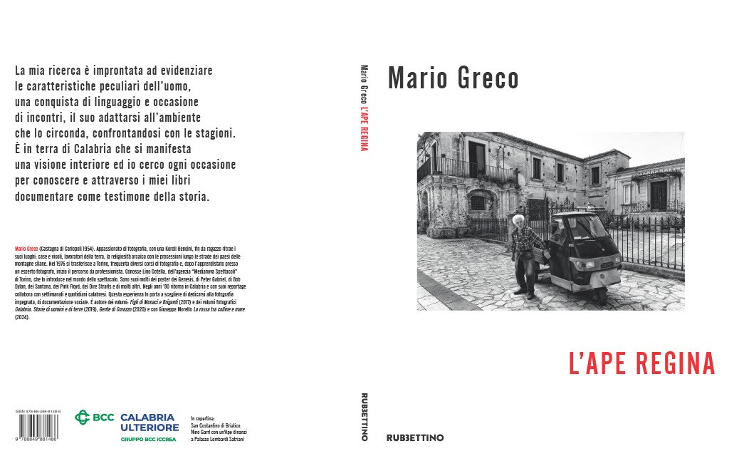 "L'Ape Regina"
Volume fotografico di Mario Greco