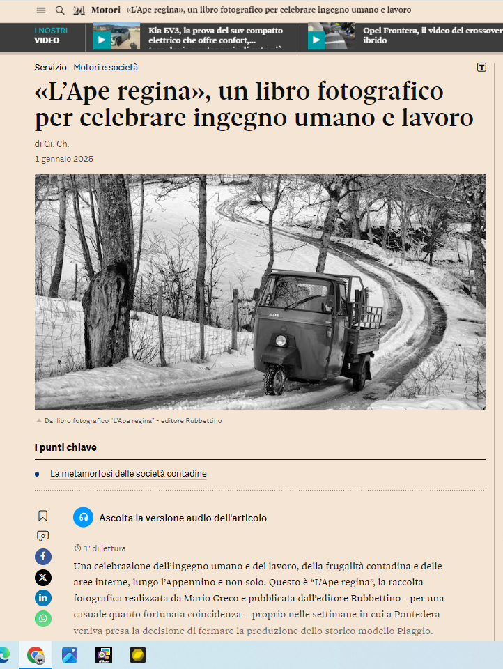 Sole  24 Ore
L'Ape Regina di Mario greco